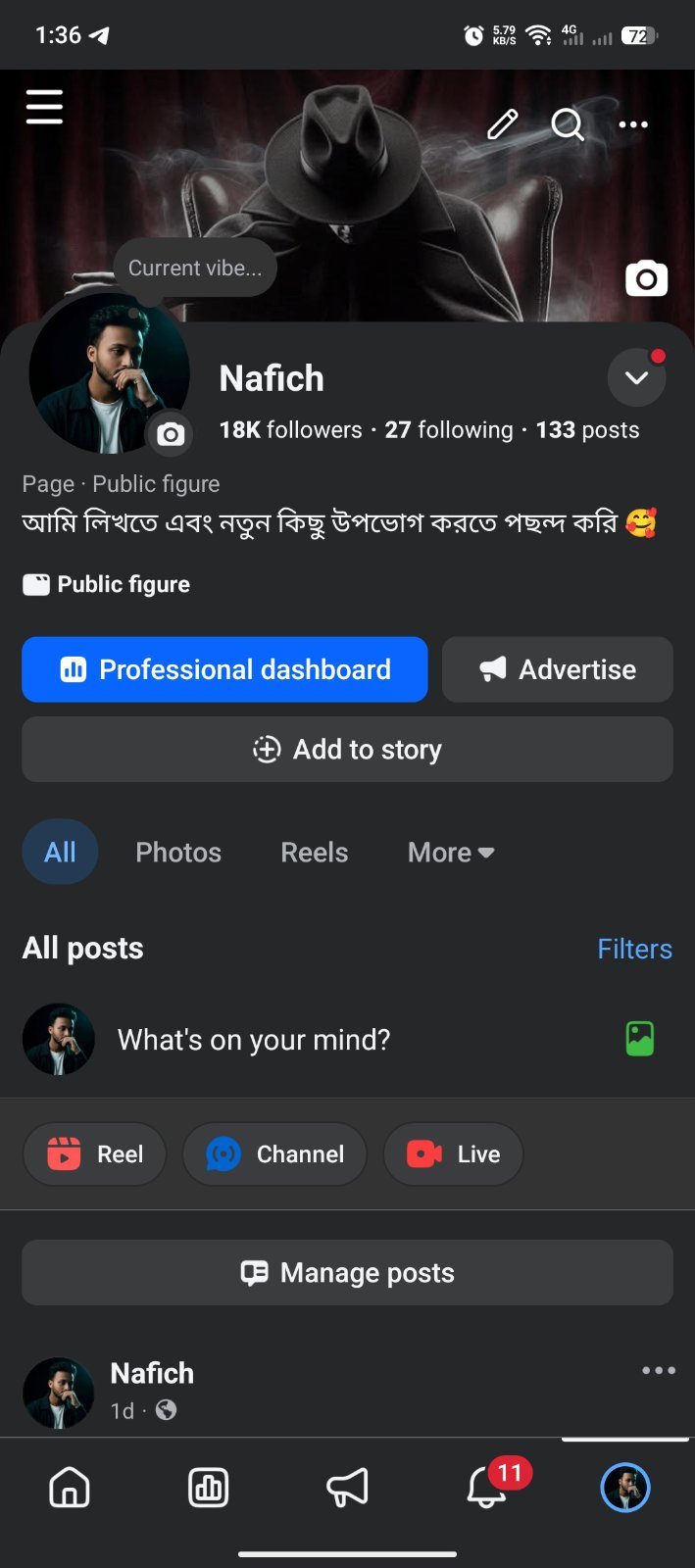 Facebook Page - 18k Fans || Star Monitizetion active