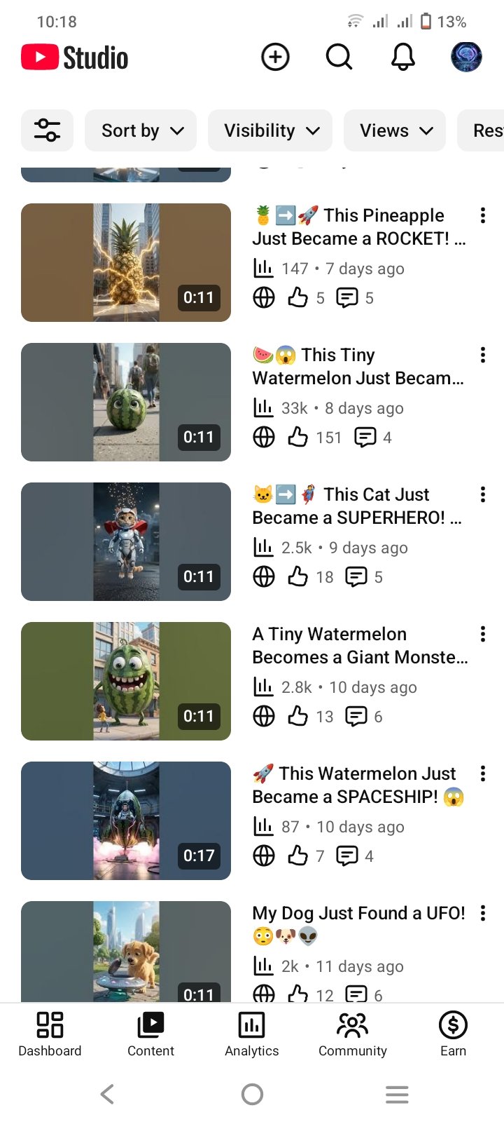 Youtube channel