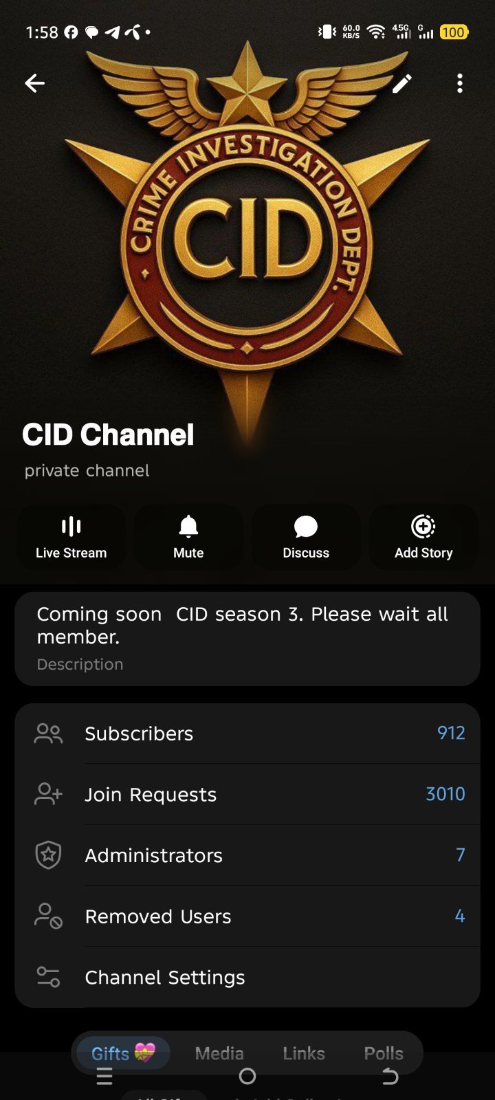 Life member 1K something. Join request