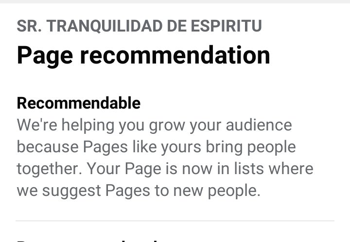 Spanish audience Page