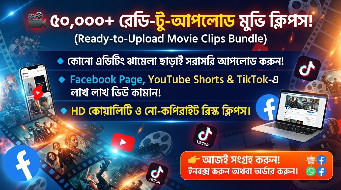 30k ready to upload movie,Islamic, cartoons clips+ many courses