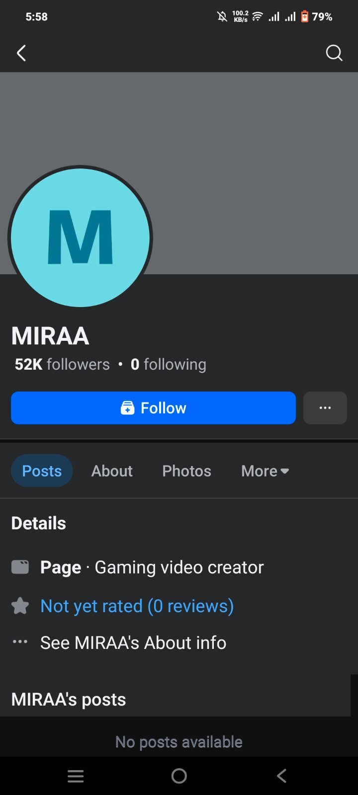 Facebook Page