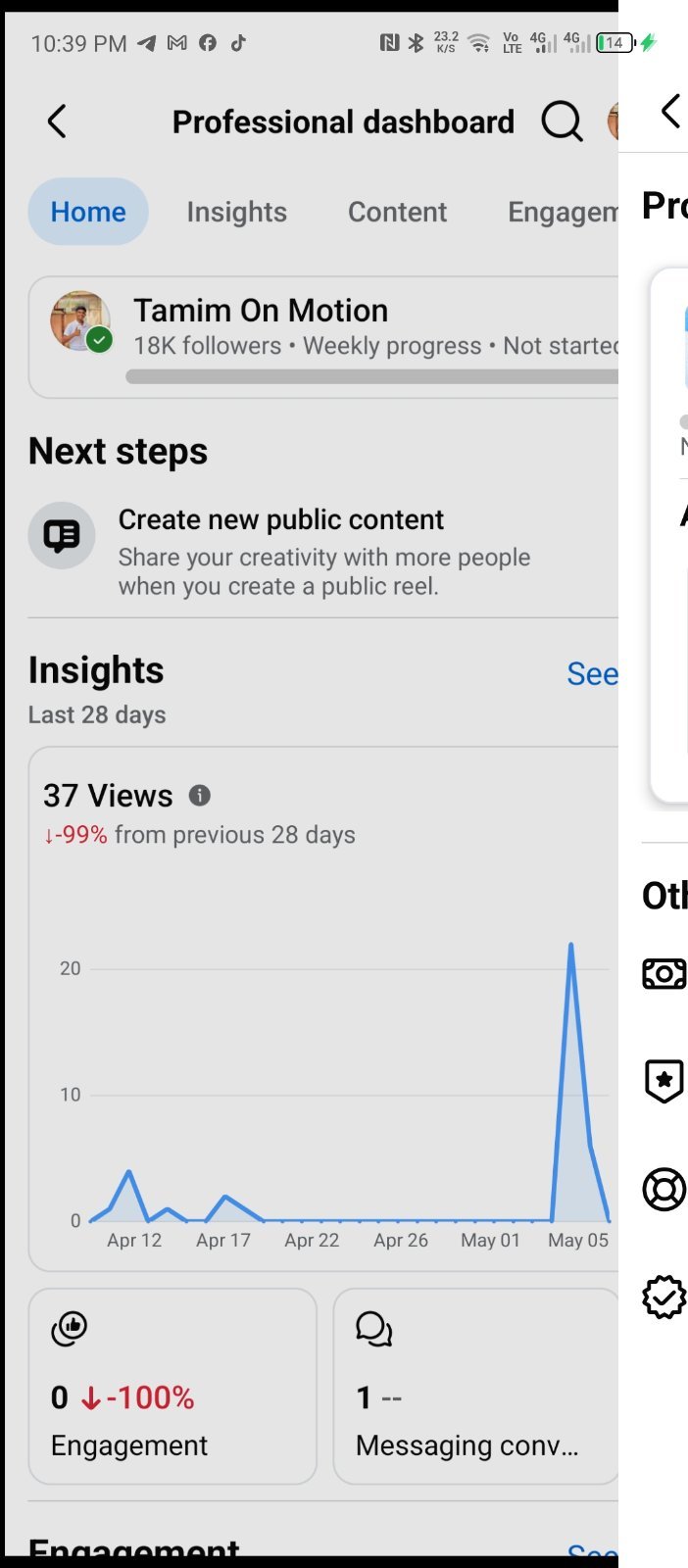 FACBOOK FAGE 18K FOLLOWER
