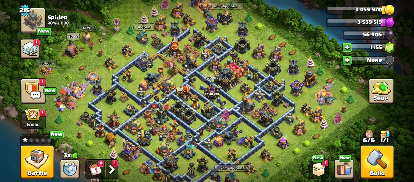 Clash Of Clans id Th17