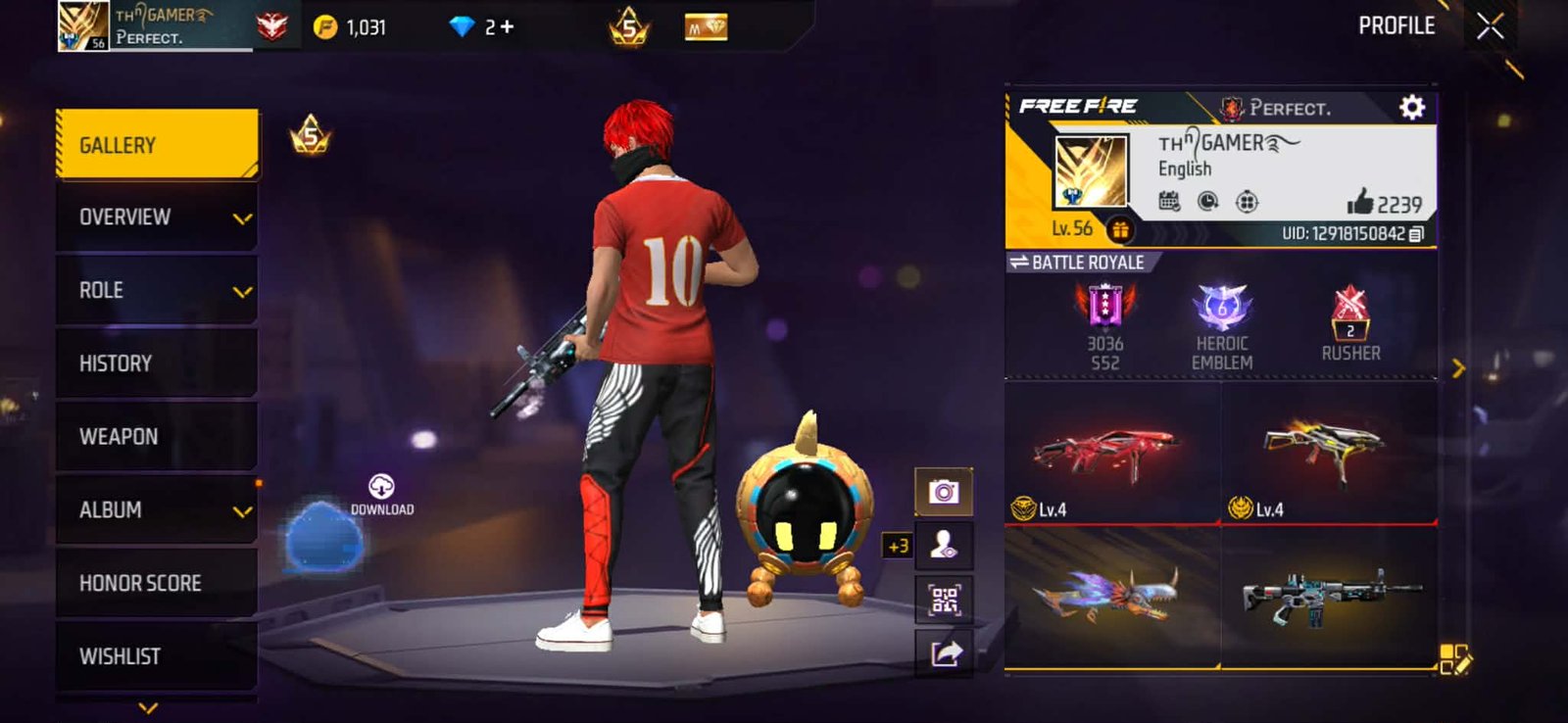 Fresh account