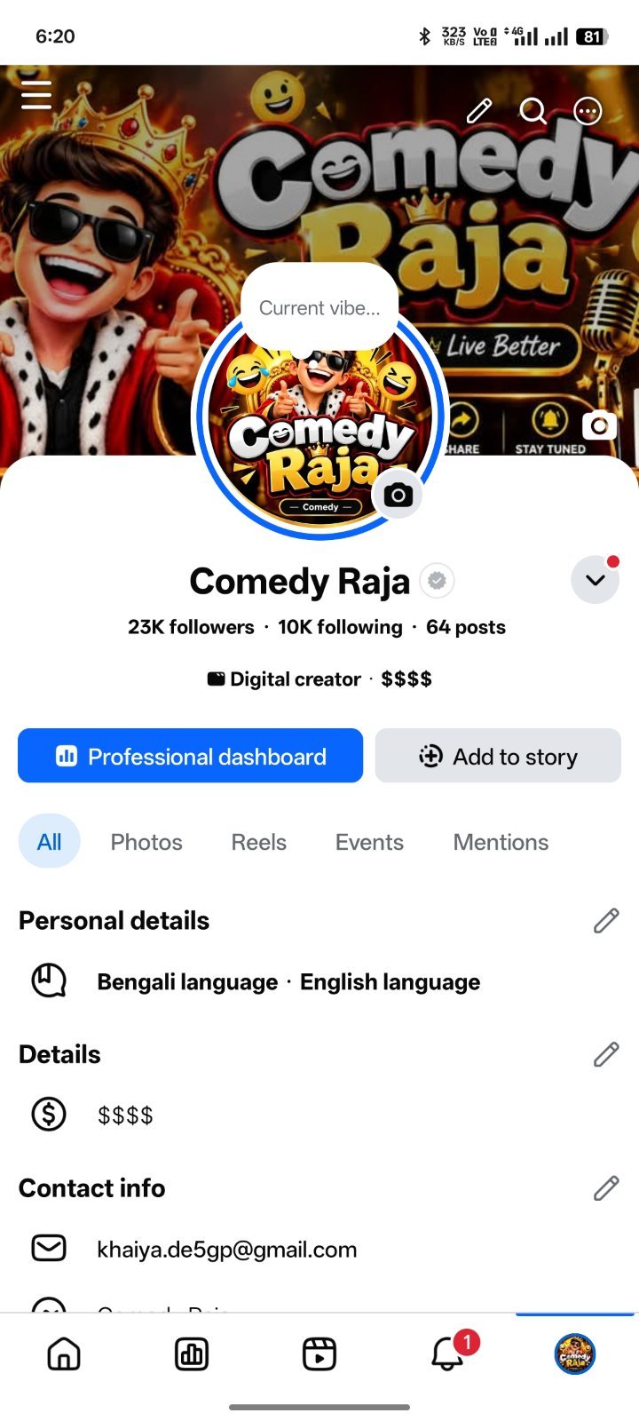 Frash Facebook Page