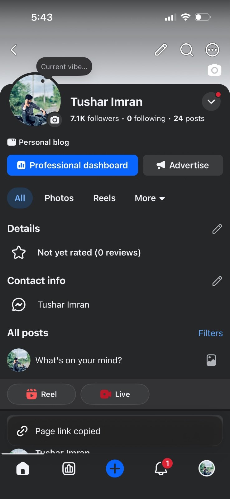 7k Followers page monetise available 🤌