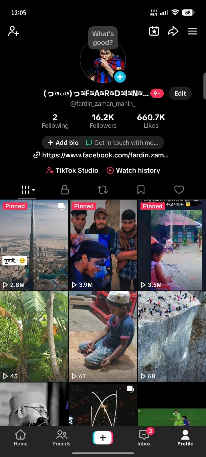🔥 TikTok Account For Sale 🔥 - Followers - 16k - likes - 660k