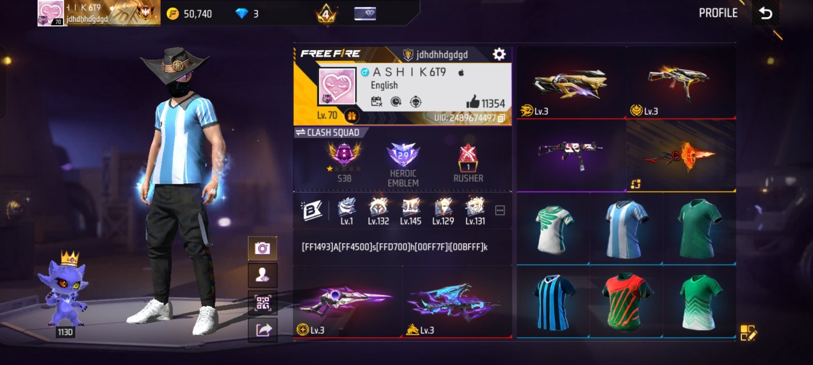 Free Fire Id Sell