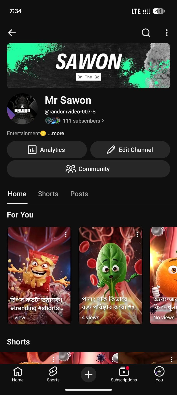 Ai video channel