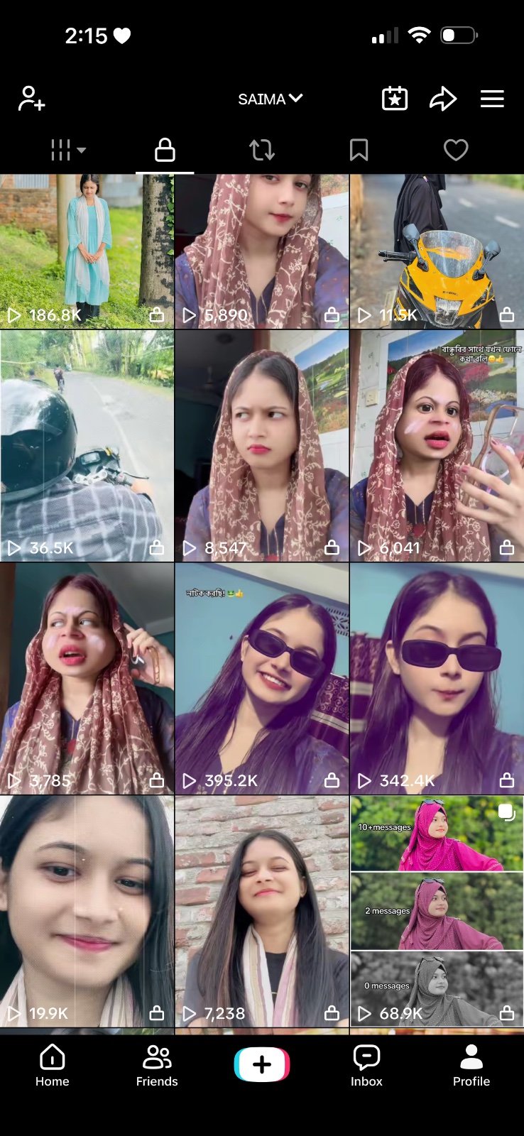 TikTok 25.7k followers/882k likes active account