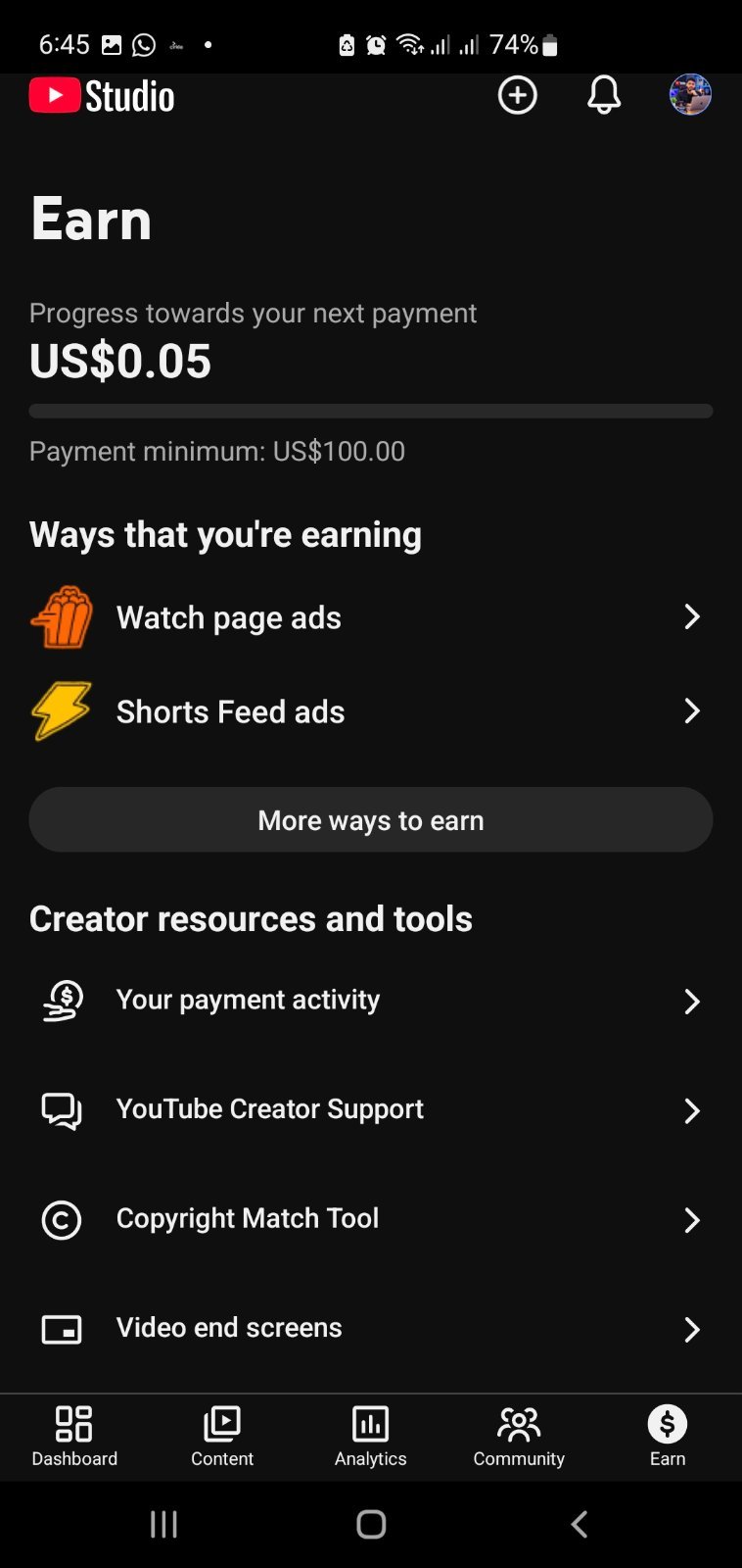 Monitization on you tube channel subscribers 1.2 k
