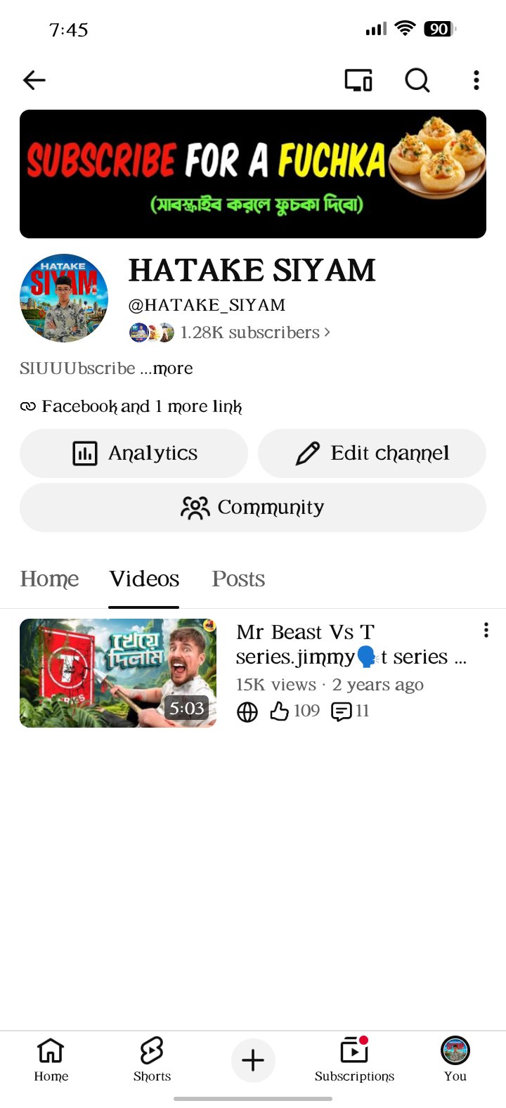 Old YouTube Channel Sell