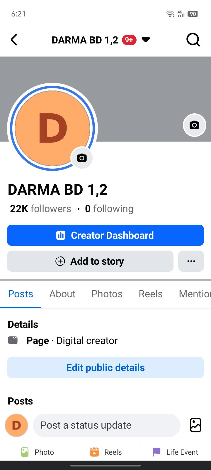 DRAMA BD 1,2 - 22k Followers Active page