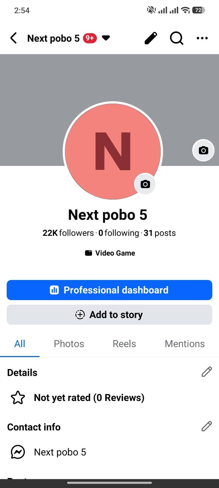 22k Organic followers Facebook page.