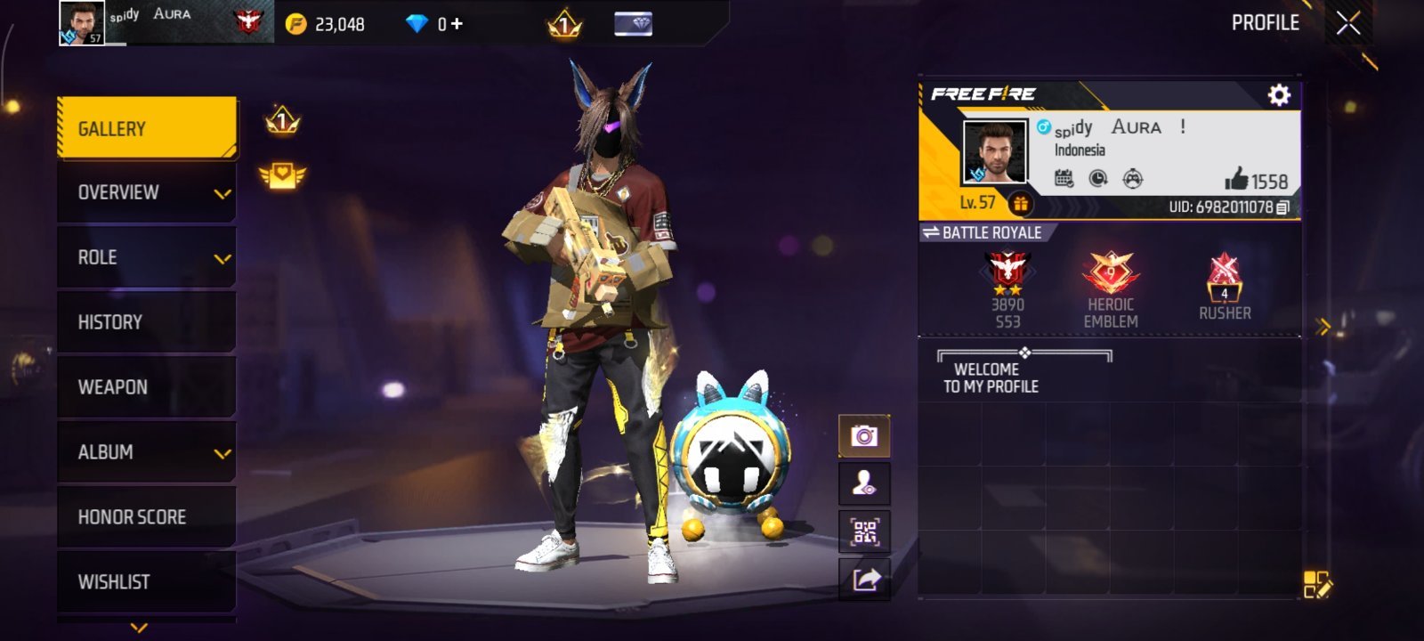 Rare bundle emote gun skin