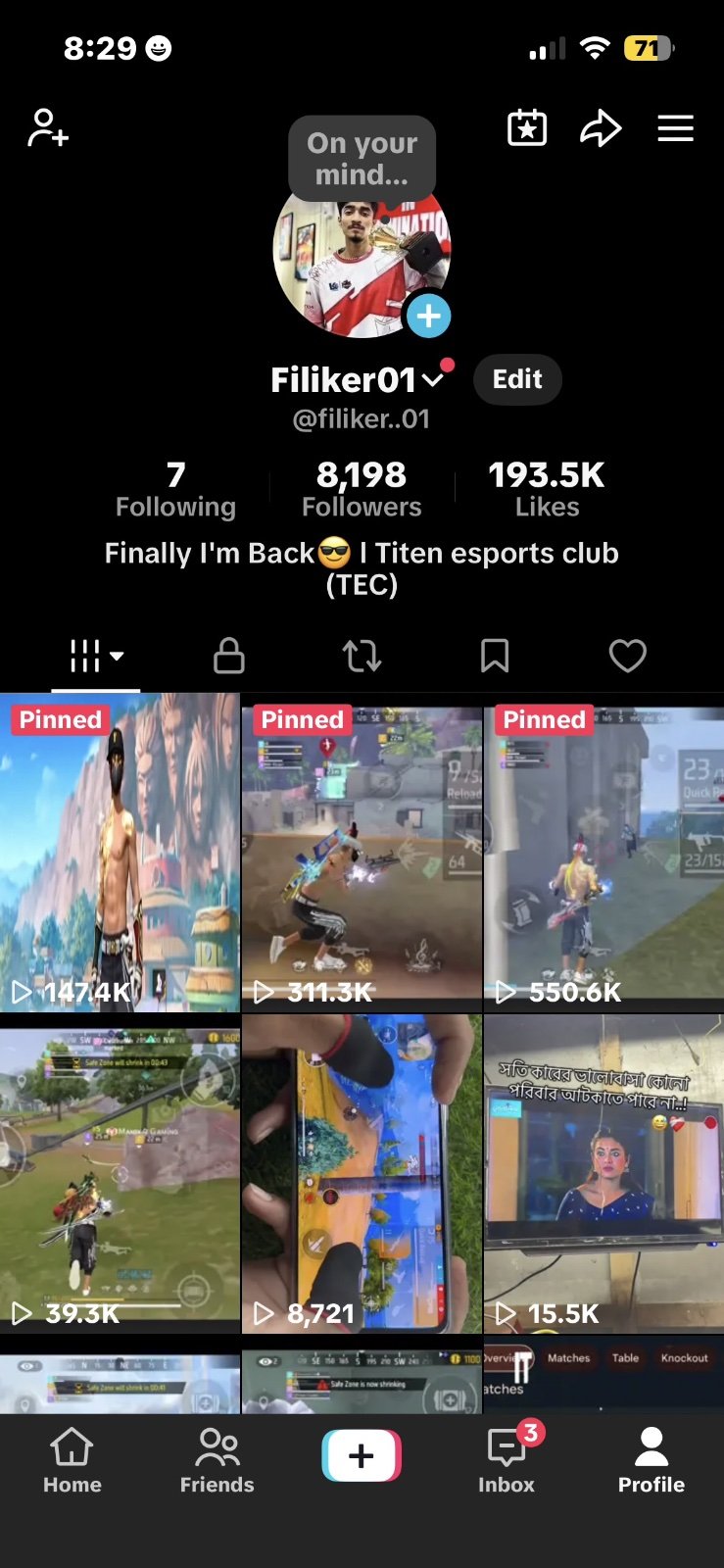 TikTok id - followers - 8000 - Like - 193K
