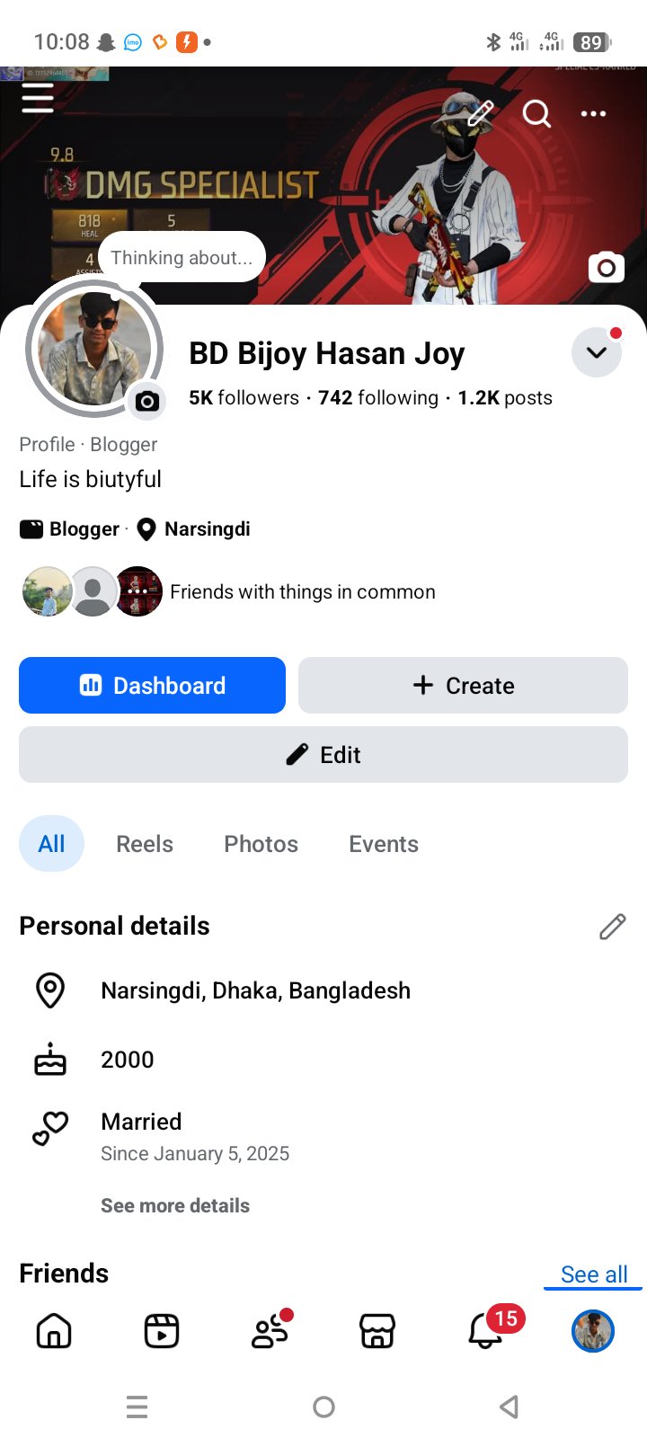 Facebook Page - 5k Followar