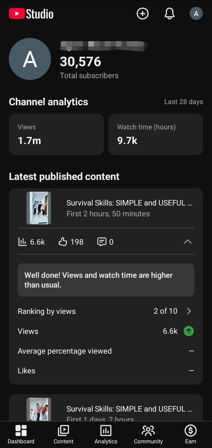 Youtube channel 30k Subs, full running channel
