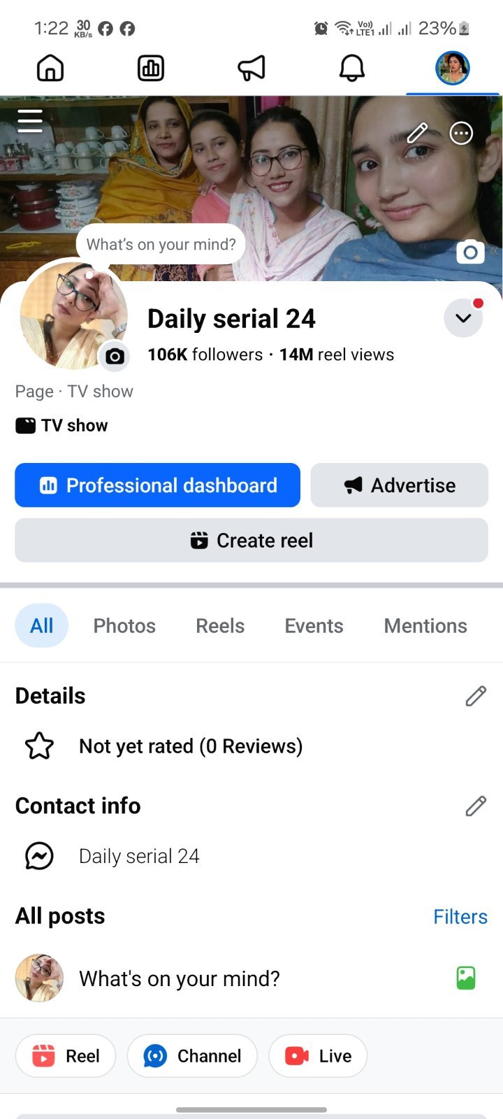 🔥High Reach 14M+Lifetime view 100% Real organic 106k Follower TOP Bangladesh