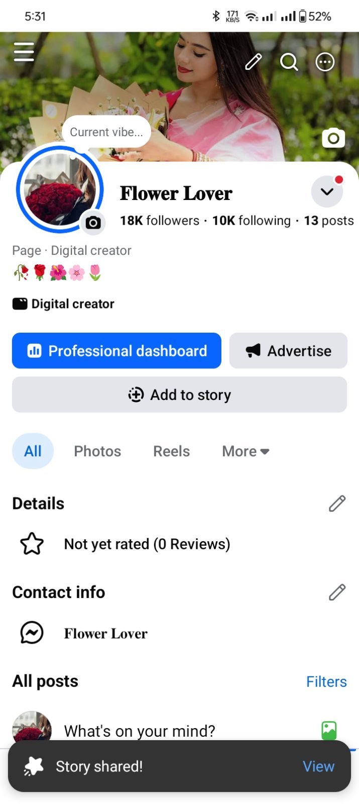 🚀18K Followers Full Fresh Facebook Page | Name Change Available✅