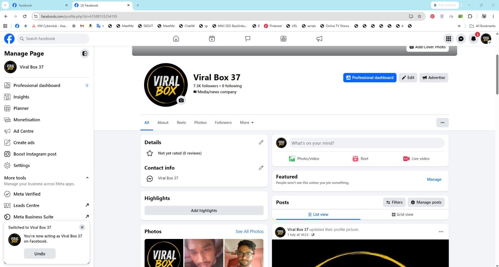 Content Monetize page sell hobe kono somossa nei