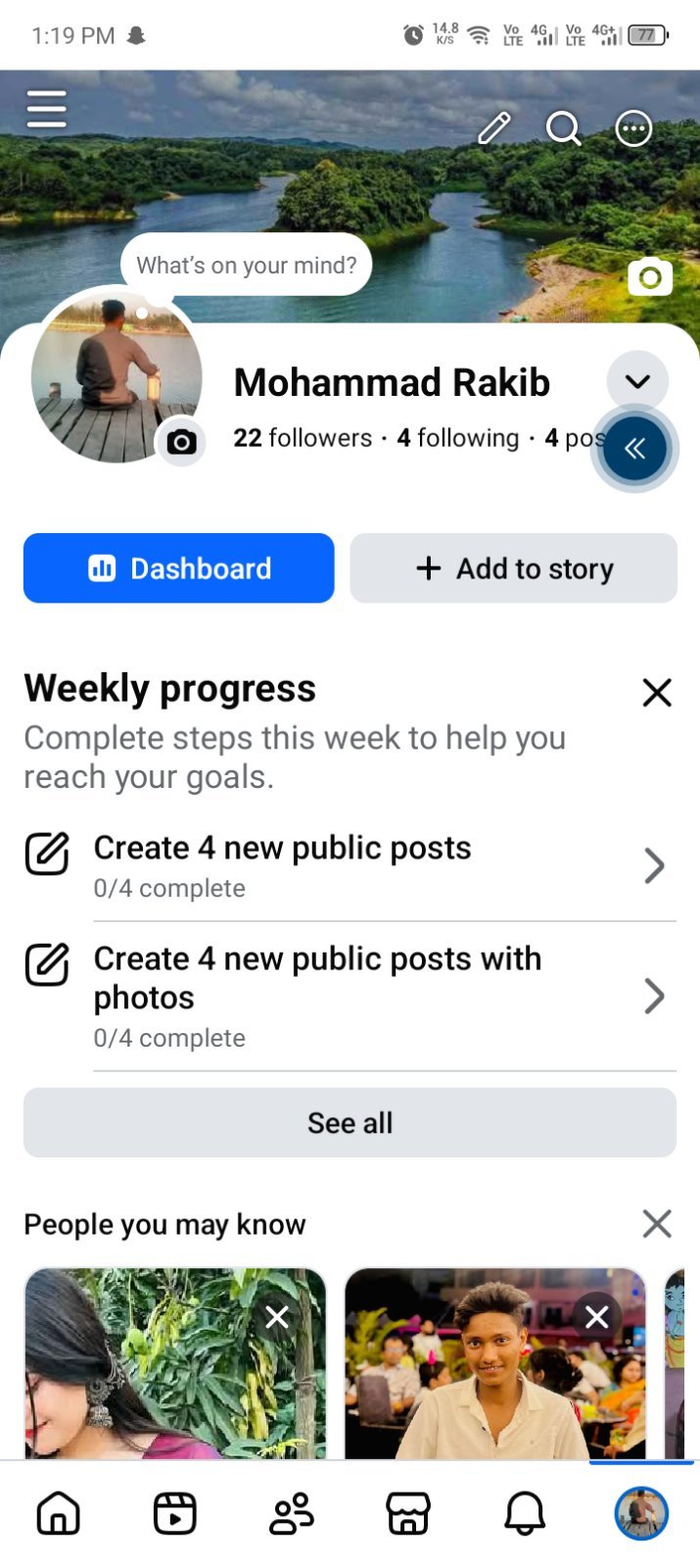 Monitization criteria Facebook profile