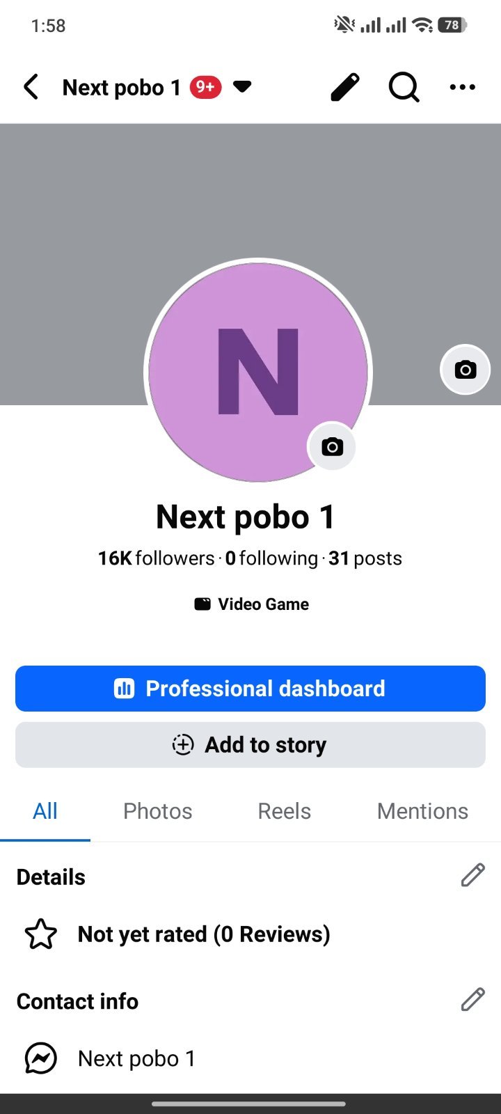 16k organic followers Facebook page.
