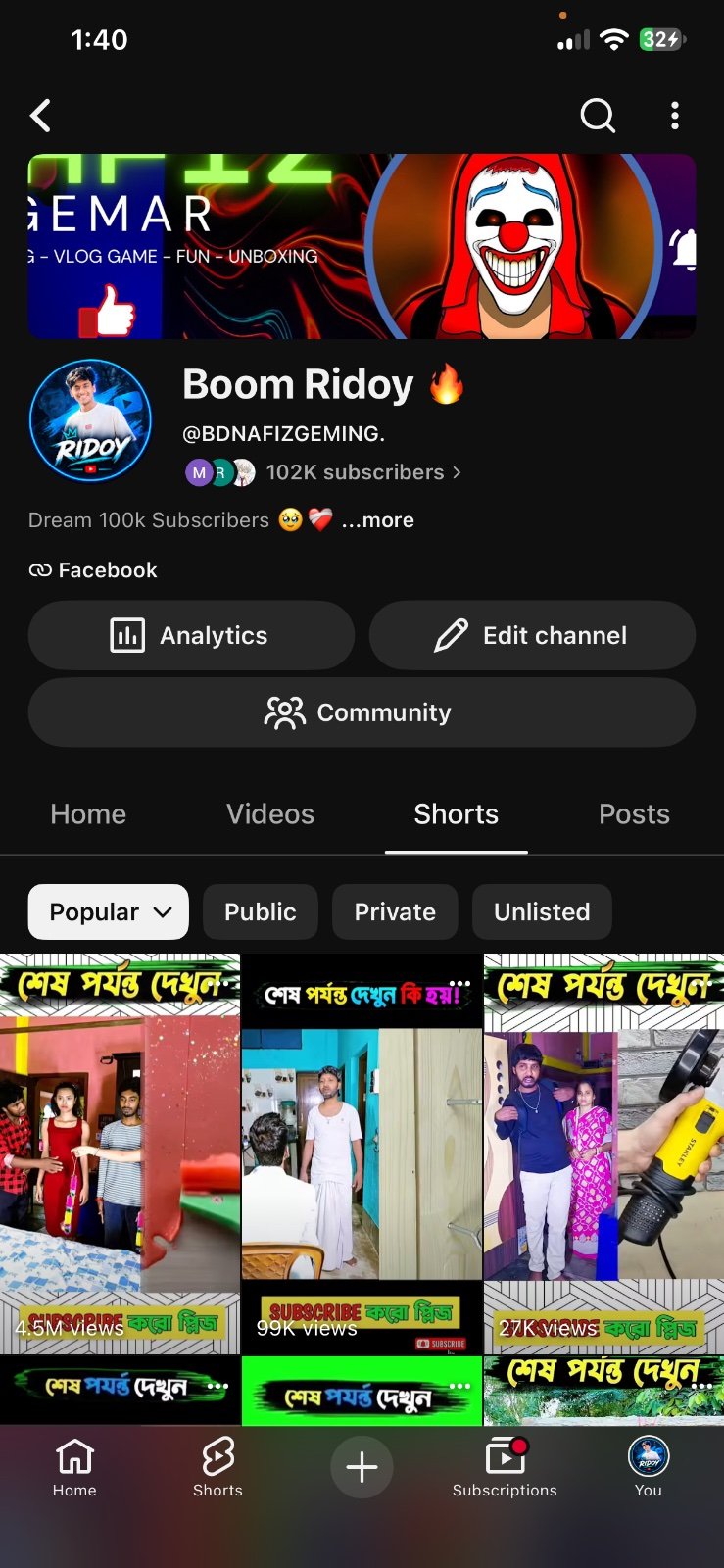 Running duet video channel 102k Subscribers