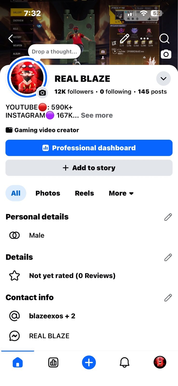REAL BLAZE 12K Followers