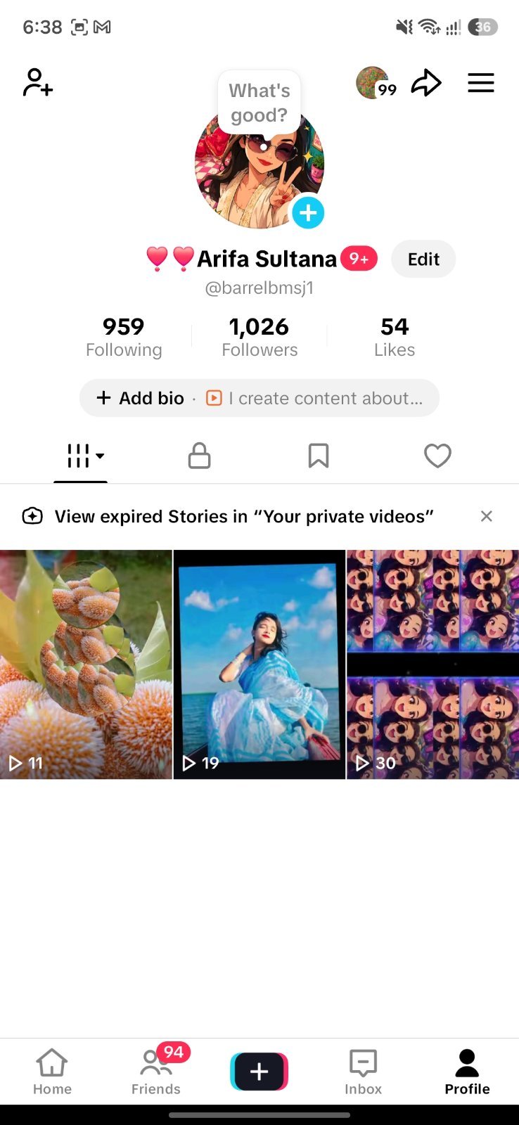 TikTok ID — 1K Followers | Ready to Sell