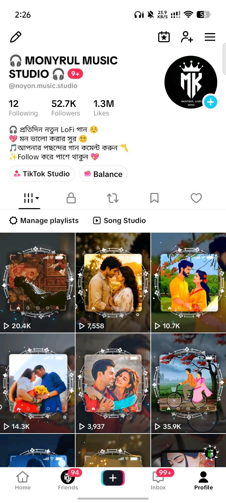 TikTok - 50K+ Followers 1.3M+Like