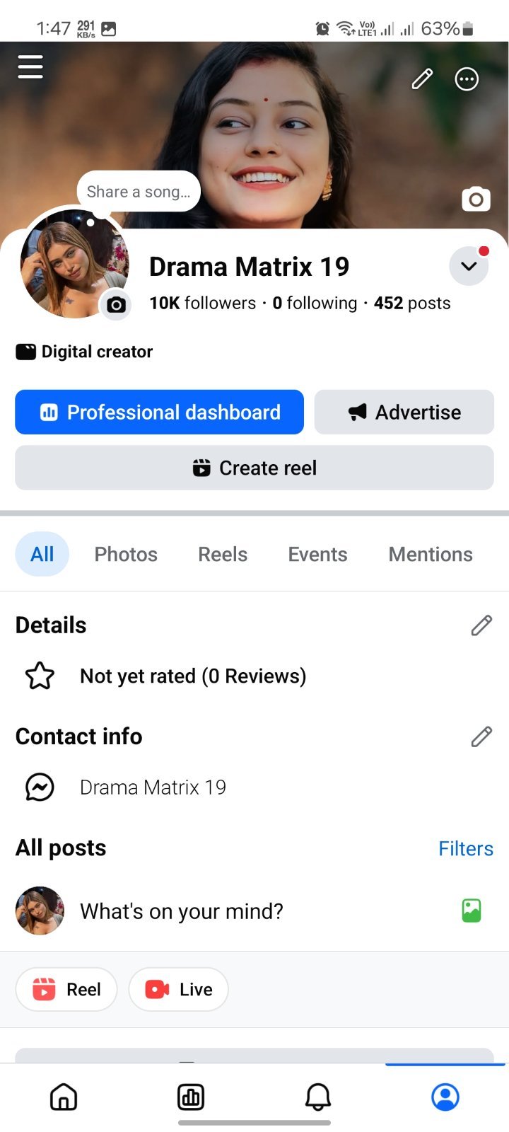 📌 10K+ Fllowers সুন্দর Facebook Page টি সেল করা হবে  ✅ Full Fresh condition
