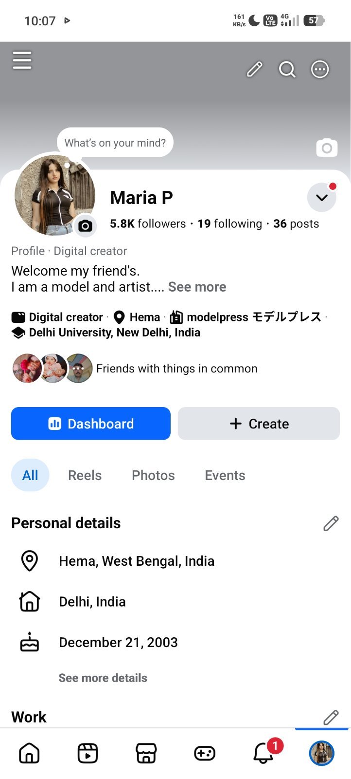 Fb id Maria P
