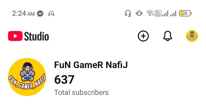 637 Subscriber With 13k views