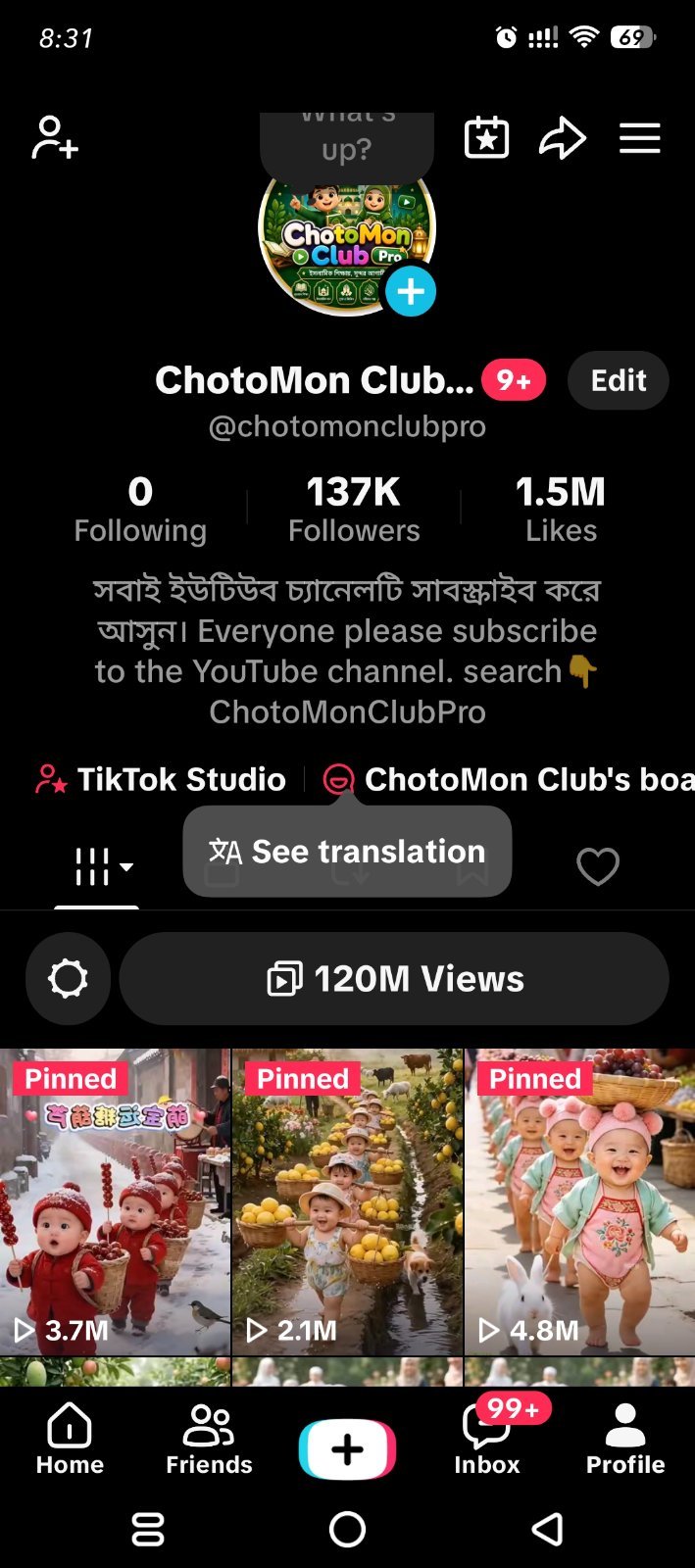 🔥 136.9K Followers TikTok Account For Sale 🔥