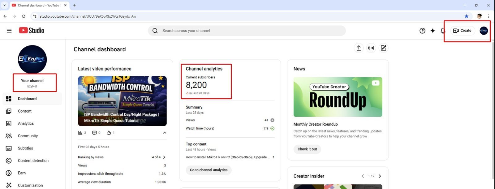 Non Monetize YouTube Channel 8.2K Subscribers
