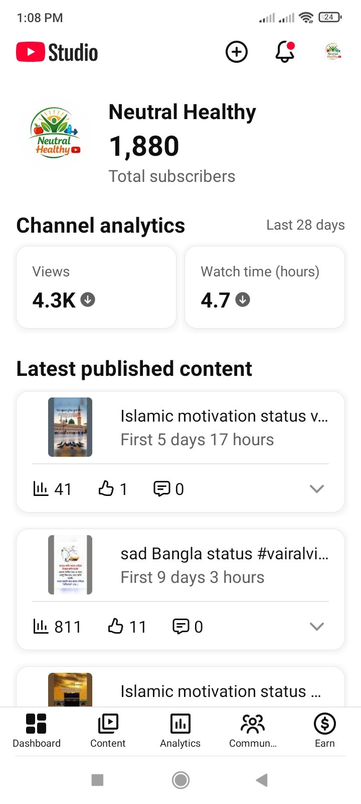 🔥 Non-Monetized YouTube Channel Sale 🔥