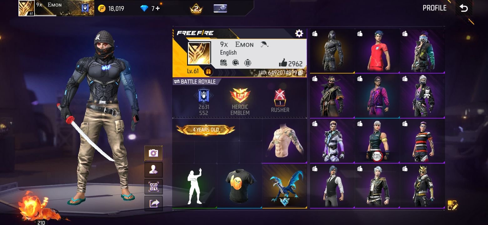 Free fire id sell hobe low price