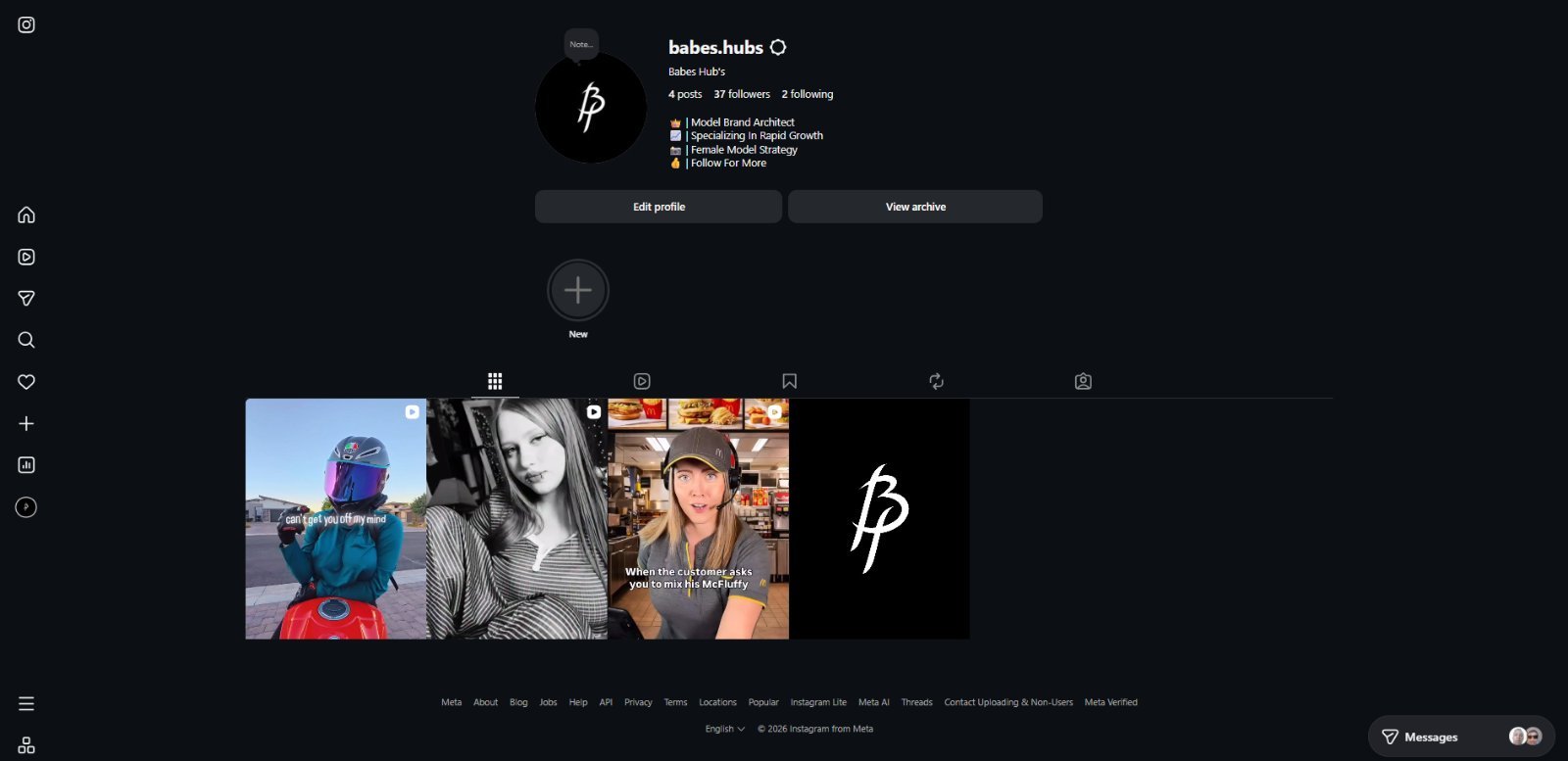 🚀 USA Entertainment Instagram | 37 Followers | Ready to Grow in USA Market!