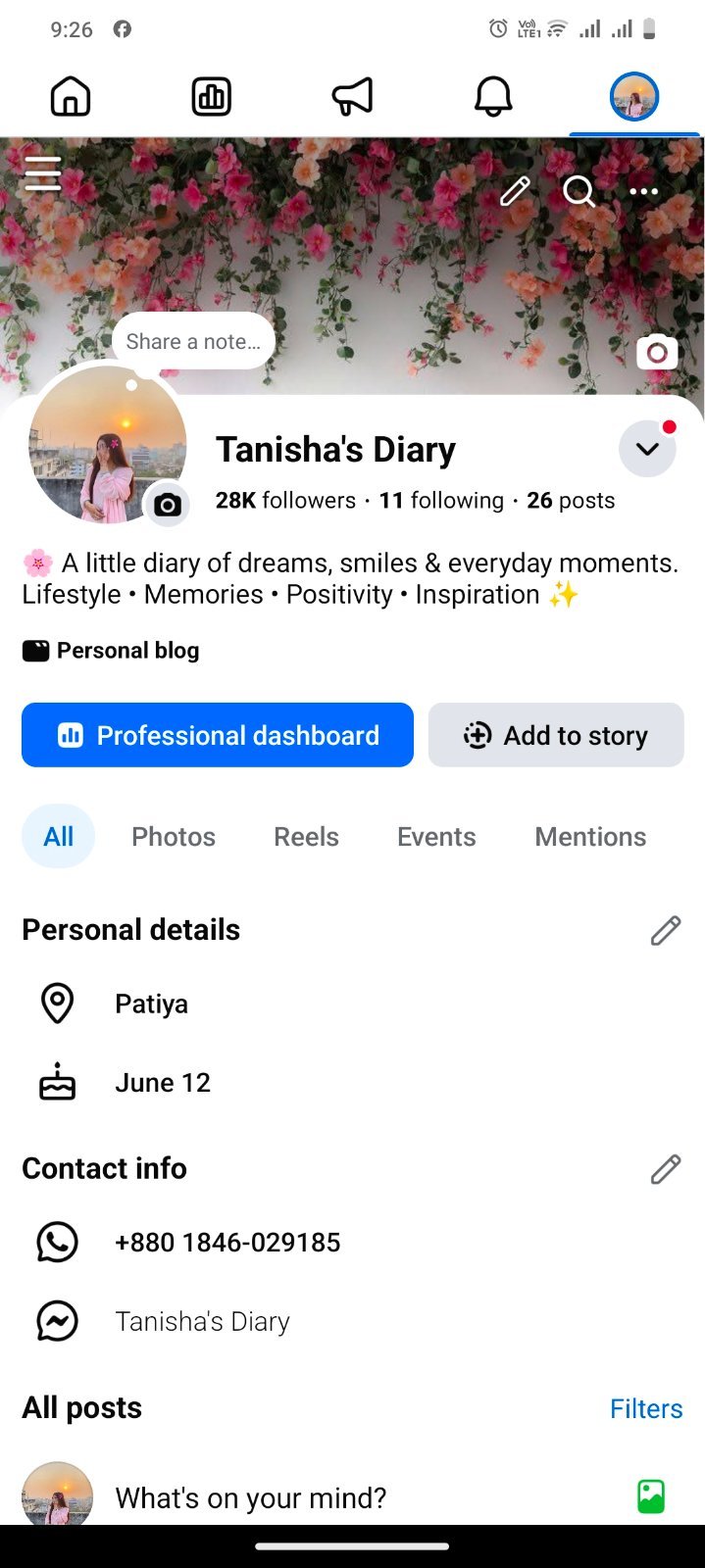 28k ফলোয়ার সহ ভালো একটা পেজ বিক্রি করা হবে।