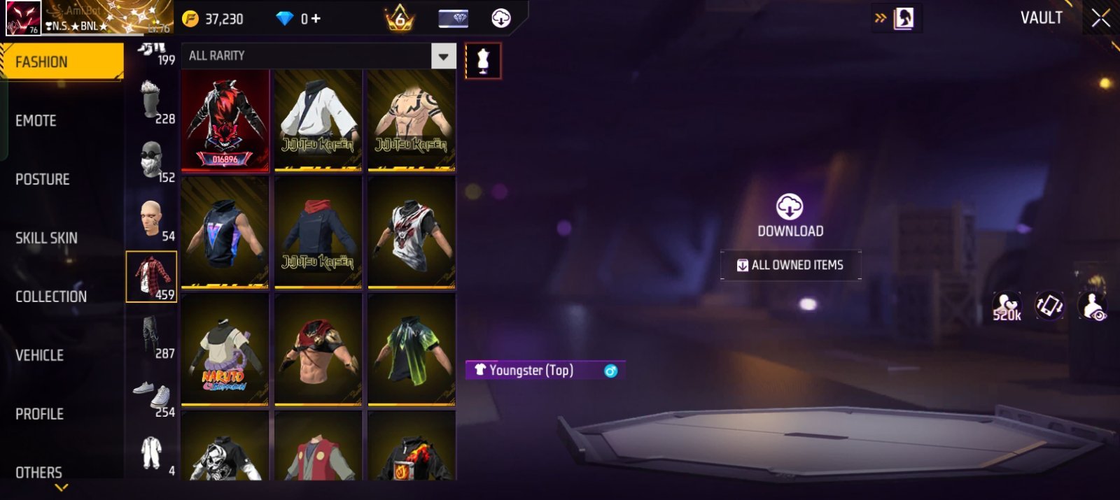 Free fire id