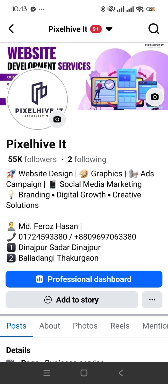 Facebook Page Sell - 55k Followers