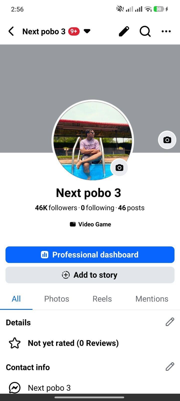 46k Organic follower Facebook page.
