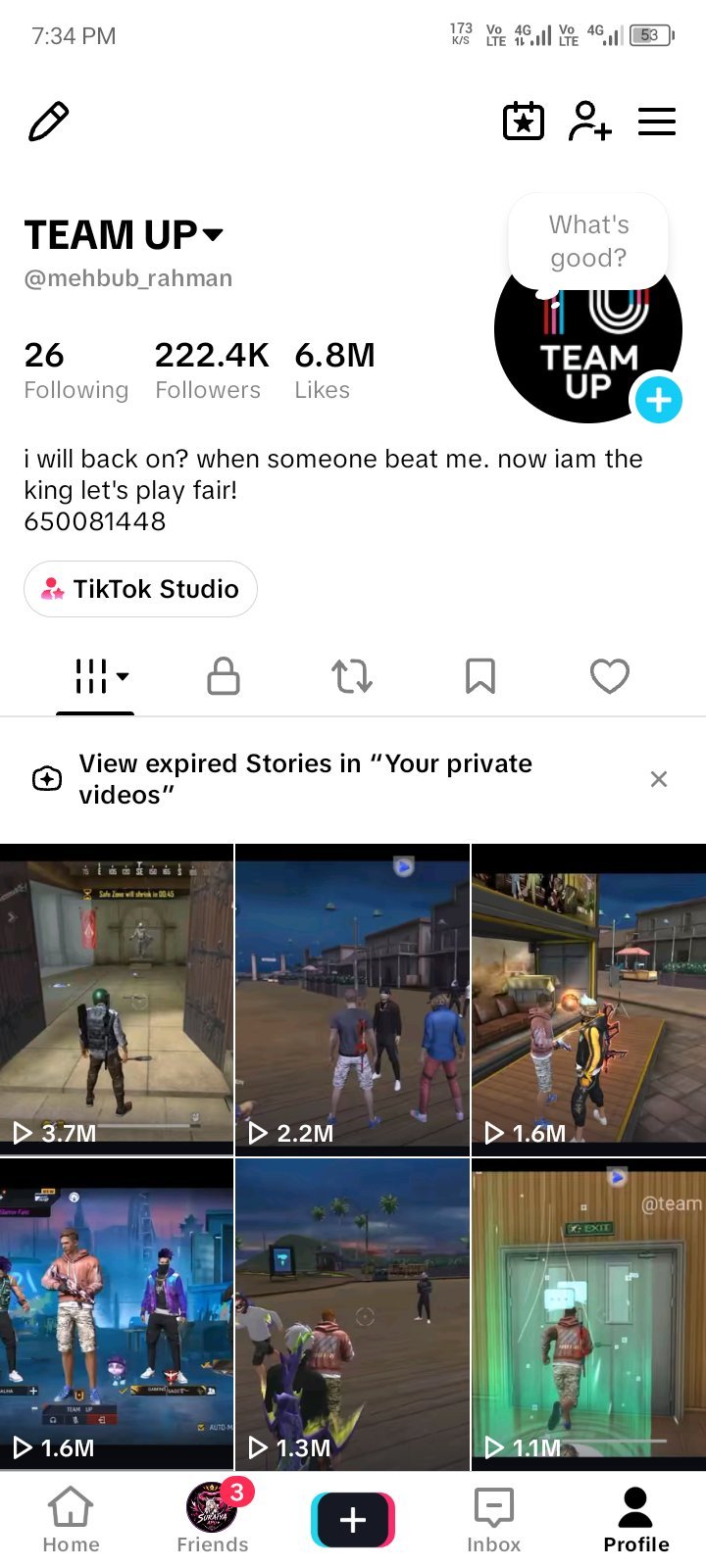 Free Fire related viral hacker. Most demanding account.