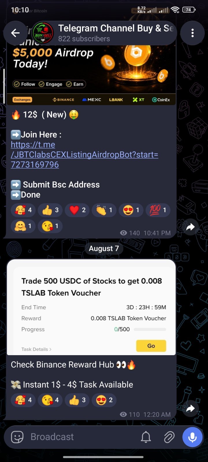 🔥 FOR SALE – Telegram Channel