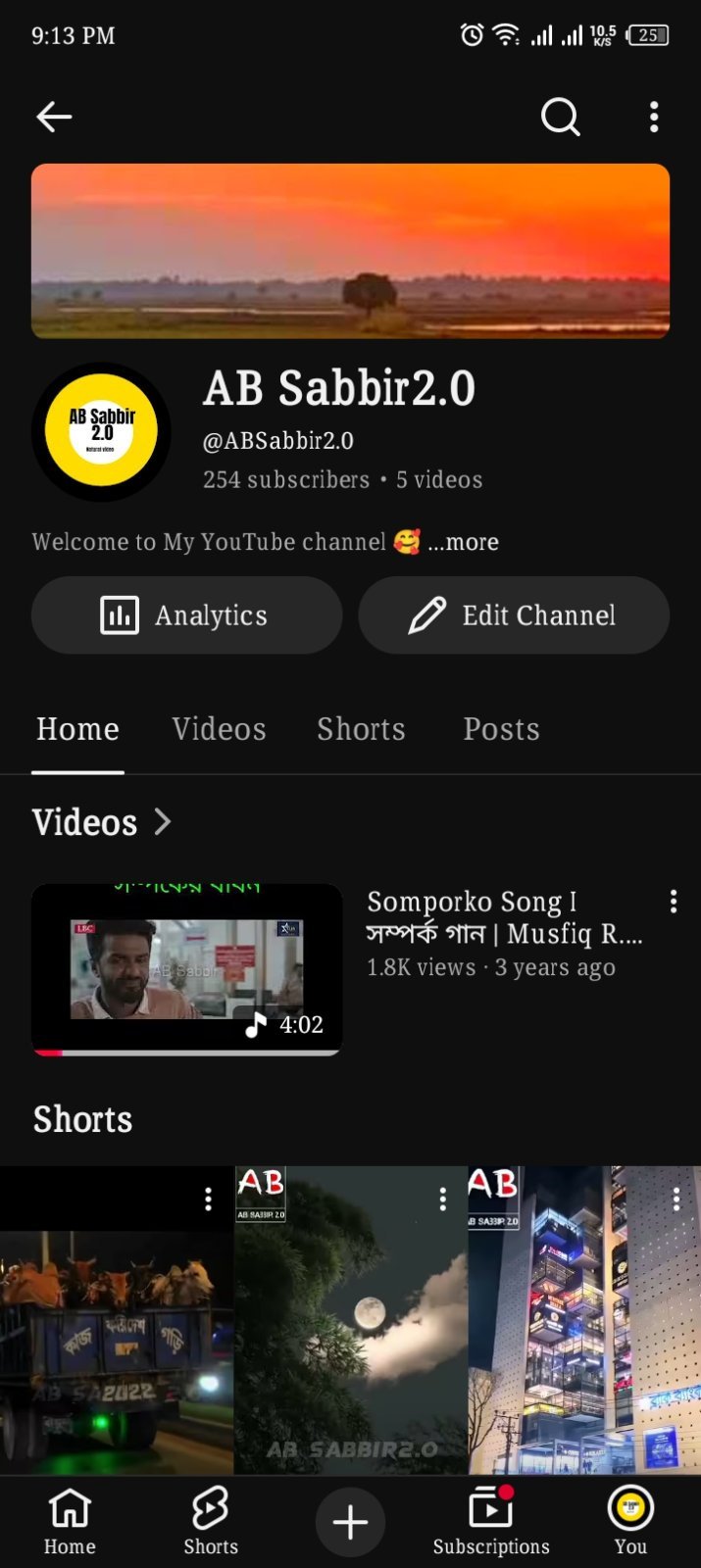 Blogging channel 250+authentic  subscriber