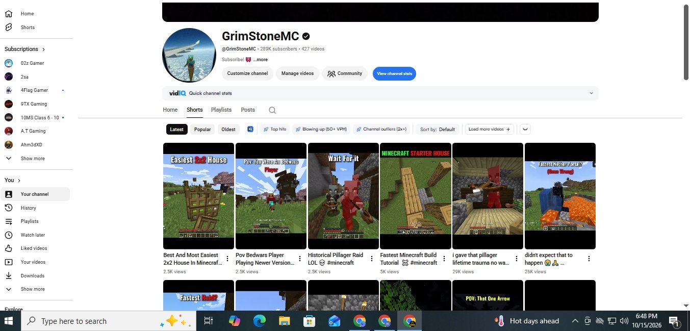 Youtube Channel -  Gaming Niche 280k+ Subs