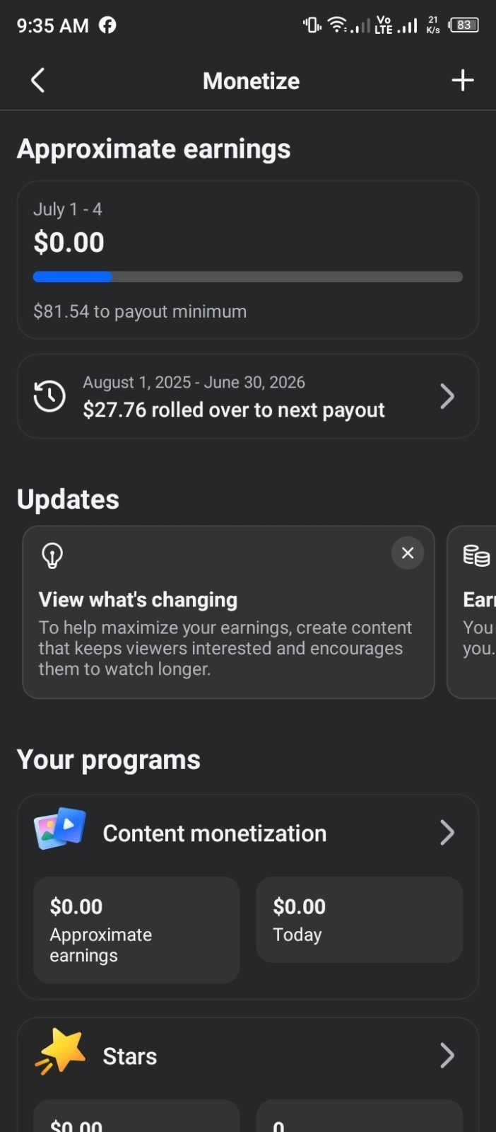 💲Fully Monetize  Facebook Profile 6.7K Follower 🟢 $27 Account Balance