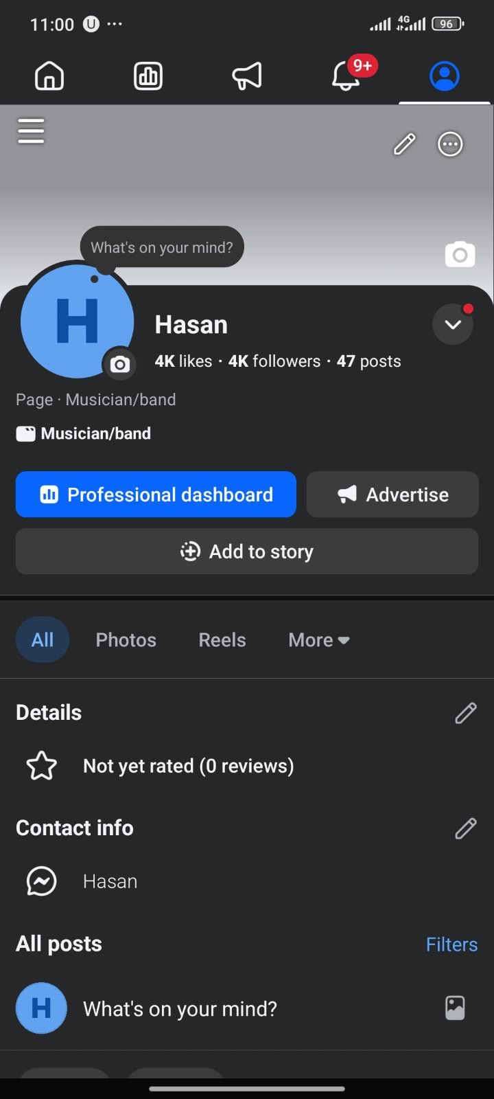 Full Fresh Facebook page